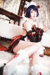 [Cosplay] Abaorabbit 阿包也是兔娘 - Xiangling Maid 香菱女仆