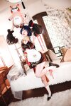 [Cosplay] Abaorabbit 阿包也是兔娘 - Xiangling Maid 香菱女仆