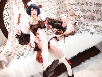 [Cosplay] Abaorabbit 阿包也是兔娘 - Xiangling Maid 香菱女仆