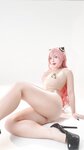 [Cosplay] Sayo Momo Anya Forger 阿尼亚 Latex Suit Assassin
