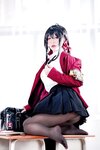 [Cosplay] 半半子 大凤 风纪委员