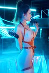 [Cosplay] 鹿八岁 红色皮革