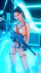 [Cosplay] 鹿八岁 红色皮革