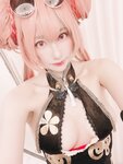 [Cosplay] Ringo Mitsuki 林檎蜜紀 - 淫乱ピンクはいいぞ…ﰖﲾ新作パワーﰖアズレン⚓︎ブレマートンでお尻もおっぱいも腋もドエロチャイナﰖ
