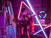 [Cosplay] Hitsuji Negoto 音琴ひつじ - CYBER SAMURAI