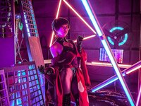 [Cosplay] Hitsuji Negoto 音琴ひつじ - CYBER SAMURAI