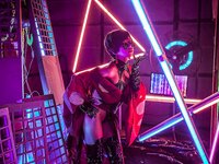 [Cosplay] Hitsuji Negoto 音琴ひつじ - CYBER SAMURAI