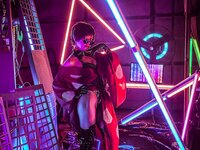 [Cosplay] Hitsuji Negoto 音琴ひつじ - CYBER SAMURAI