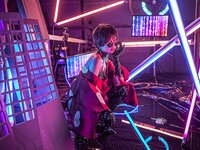 [Cosplay] Hitsuji Negoto 音琴ひつじ - CYBER SAMURAI