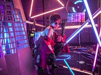 [Cosplay] Hitsuji Negoto 音琴ひつじ - CYBER SAMURAI