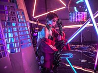 [Cosplay] Hitsuji Negoto 音琴ひつじ - CYBER SAMURAI