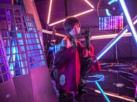 [Cosplay] Hitsuji Negoto 音琴ひつじ - CYBER SAMURAI