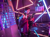 [Cosplay] Hitsuji Negoto 音琴ひつじ - CYBER SAMURAI