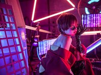 [Cosplay] Hitsuji Negoto 音琴ひつじ - CYBER SAMURAI