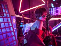 [Cosplay] Hitsuji Negoto 音琴ひつじ - CYBER SAMURAI