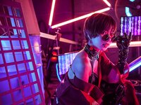 [Cosplay] Hitsuji Negoto 音琴ひつじ - CYBER SAMURAI