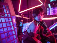 [Cosplay] Hitsuji Negoto 音琴ひつじ - CYBER SAMURAI