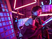 [Cosplay] Hitsuji Negoto 音琴ひつじ - CYBER SAMURAI