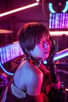 [Cosplay] Hitsuji Negoto 音琴ひつじ - CYBER SAMURAI