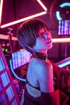 [Cosplay] Hitsuji Negoto 音琴ひつじ - CYBER SAMURAI