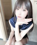 [Cosplay] 布丁大法 蓝色连体泳衣
