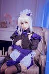 [Cosplay] Rioko 凉凉子 - Black gun stupid maid 黑枪呆女仆