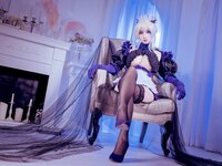 [Cosplay] Rioko 凉凉子 - Black gun stupid maid 黑枪呆女仆