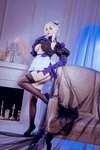 [Cosplay] Rioko 凉凉子 - Black gun stupid maid 黑枪呆女仆