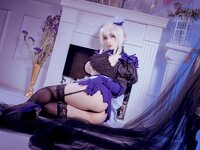 [Cosplay] Rioko 凉凉子 - Black gun stupid maid 黑枪呆女仆