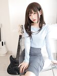 [Cosplay] Fatiao 迷之呆梨 - Guitar sister 吉他妹妹