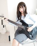 [Cosplay] Fatiao 迷之呆梨 - Guitar sister 吉他妹妹
