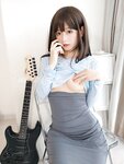[Cosplay] Fatiao 迷之呆梨 - Guitar sister 吉他妹妹