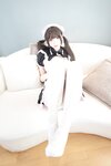 [Cosplay] 萝莉神楽板真冬之女仆雪糕