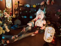 [Cosplay] 源纱希喵喵喵 申鹤
