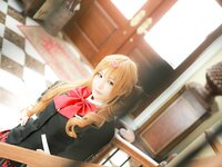 [Cosplay][Odoru-Neko-Ningen 踊るねこ人間] LeChat るしゃ - (C87)My very own Morisama!! ぼくだけの モリサマ様!!