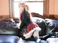 [Cosplay][Odoru-Neko-Ningen 踊るねこ人間] LeChat るしゃ - (C87)My very own Morisama!! ぼくだけの モリサマ様!!