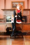 [Cosplay][Odoru-Neko-Ningen 踊るねこ人間] LeChat るしゃ - (C87)My very own Morisama!! ぼくだけの モリサマ様!!