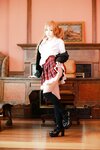 [Cosplay][Odoru-Neko-Ningen 踊るねこ人間] LeChat るしゃ - (C87)My very own Morisama!! ぼくだけの モリサマ様!!