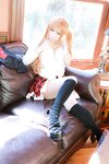 [Cosplay][Odoru-Neko-Ningen 踊るねこ人間] LeChat るしゃ - (C87)My very own Morisama!! ぼくだけの モリサマ様!!