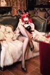 [Cosplay] 轩萧学姐 兴登堡兔女郎