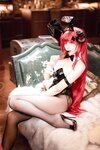 [Cosplay] 轩萧学姐 兴登堡兔女郎