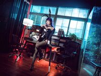 [Cosplay] 是三不是世w 喜多川海梦 紫发兔女郎