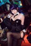 [Cosplay] 是三不是世w 喜多川海梦 紫发兔女郎