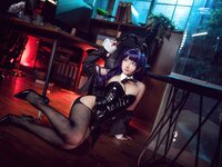 [Cosplay] 是三不是世w 喜多川海梦 紫发兔女郎