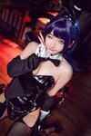 [Cosplay] 是三不是世w 喜多川海梦 紫发兔女郎
