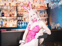 [Cosplay] 轩萧学姐 胜利女神 毒蛇兔女郎