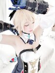 [Cosplay] Ringo Mitsuki 林檎蜜紀 - 性人…成人の日にﰪ☕️原神ﰪ☕️ジン団長のえっちな更新