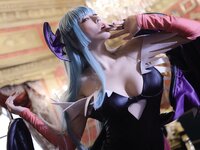 [Cosplay][HERESY] Ringo Mitsuki 林檎蜜紀 - Morrigan モリガン