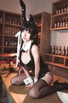 [Cosplay] Rioko 凉凉子 - Atago bunny girl 爱宕兔女郎