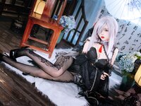 [Cosplay] Rinaijiao 日奈娇 - Shenhe cheongsam 申鹤旗袍